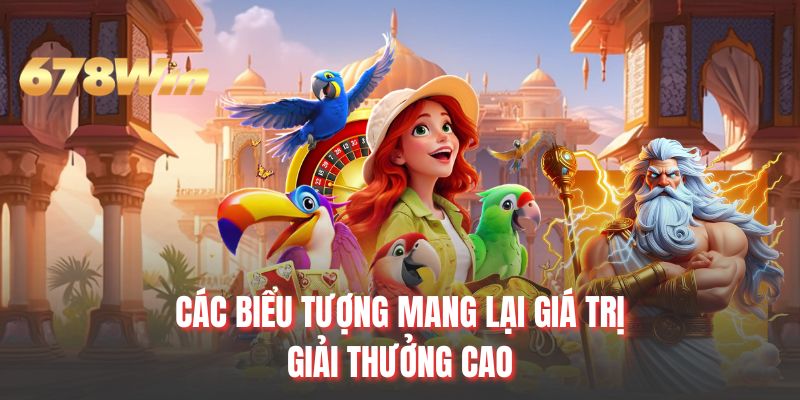 Các biểu tượng mang lại giá trị giải thưởng cao