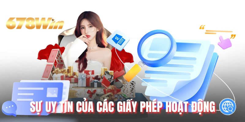 Sự uy tín của các giấy phép hoạt động
