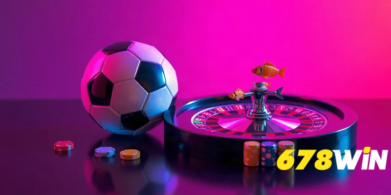 Hệ sinh thái trò chơi 678win với bóng đá, casino, nổ hũ và bắn cá