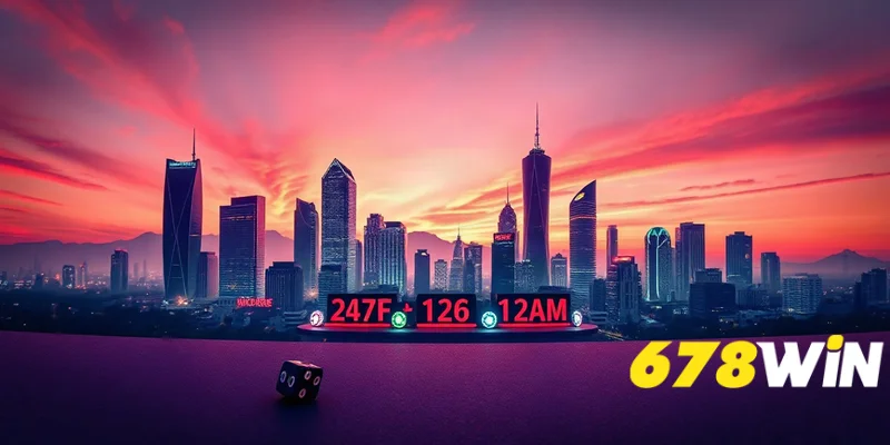 Toàn cảnh thành phố Việt Nam về đêm minh họa kết luận về 678win