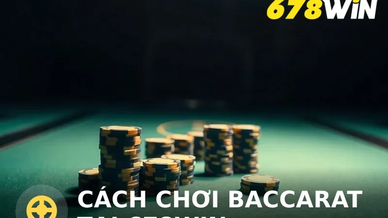 Cách chơi baccarat tại 678win: Hướng dẫn chi tiết từ A-Z