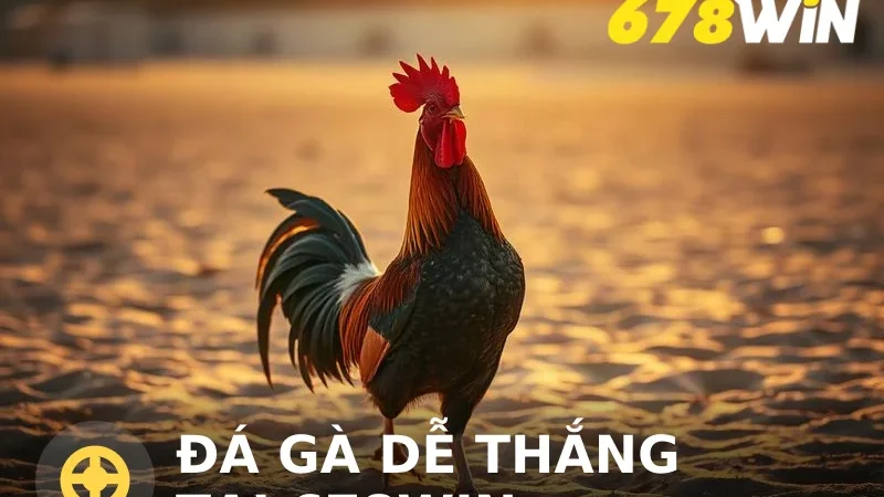 Đá gà dễ thắng tại 678win: Hướng dẫn chọn kèo và quản lý vốn