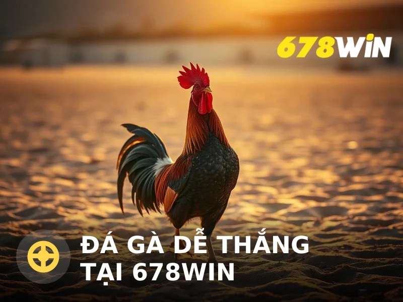 Đá gà dễ thắng tại 678win: Hướng dẫn chọn kèo và quản lý vốn